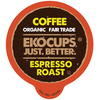 Ekocups EKOCUPS Artisan Organic Espresso Roast Coffee-40 Ct WM-EKO-Espresso-40